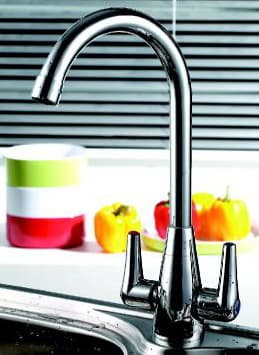 Dual Lever Kitchen Faucet (S921F)