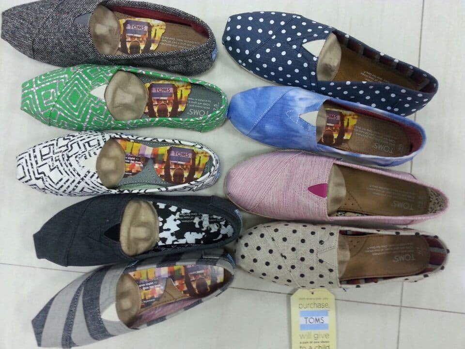 New Arrived TOMS Multi-Color Shoes