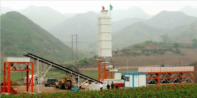 STABILIZED SOIL MIXING PLANT