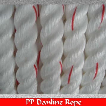 PP Danline Rope ,PP rope ,plastic rope