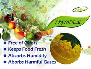 Fridge Freshener (No Smell, Keep Foods Fresh Longer)