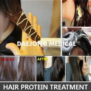 Keratin hair treatment
