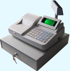 cash register with 58mm thermal line printer