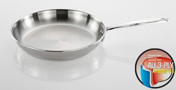 3Ply Stainless Still Frypan