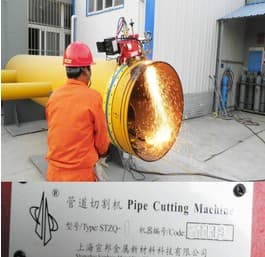 industrial flame cutting machine