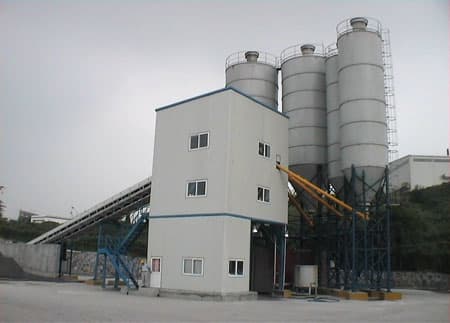 HZS180 Concrete mixing plant