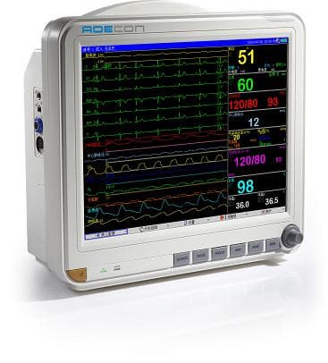 Adecon DK-8000D portable patient monitor--CE Approved