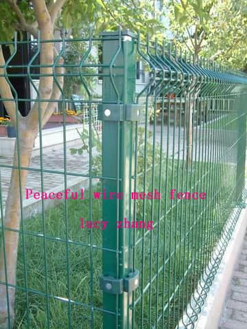 Wire mesh fence,fence,protecting fence,curvy welded fence,safety mesh fence