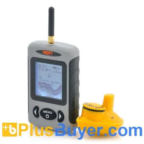 Wireless Fish Finder with 2.8 Inch Display and Sonar Sensor