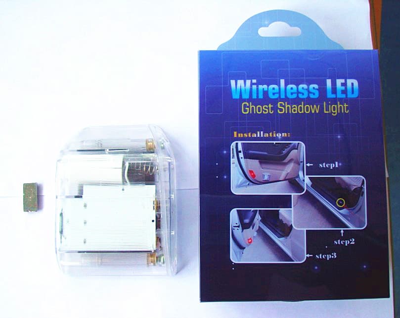 Wireless LED Car Ghost Shadow Lights 2013 NEW