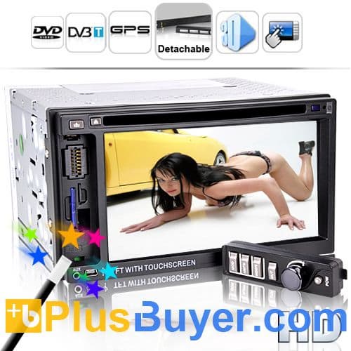 Street King X4 - 6.2 Inch LCD Car DVD Player (Detachable, GPS, DVB-T)