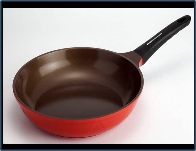 Die Casting Aluminum Ceramic Coating Fry Pan