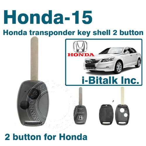 Honda transponder key shell 3 button