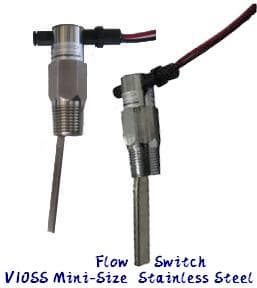 V10SS Paddle Flow Switch with Stainless Steel Body