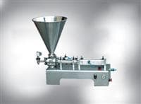 Semi-automatic  peanut  butter  filling  machine