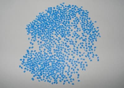 colorful star speckles for detergent powder