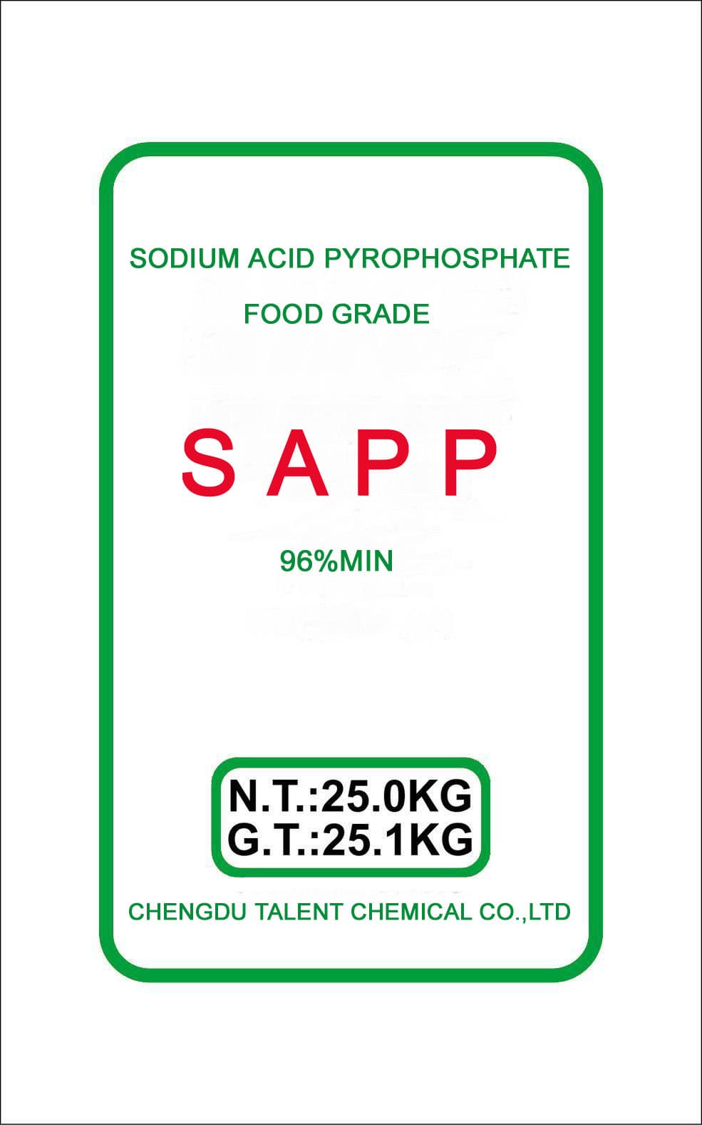 sodium acid pyrophosphate food