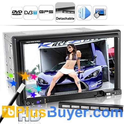 Street King X1 - 6.2 Inch LCD Car DVD Player (Detachable, GPS, DVB-T)