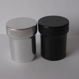 anodized aluminium perfume bottle cap
