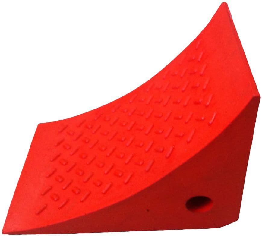 Heavy Duty Wheel Wedges in Urethane Materal