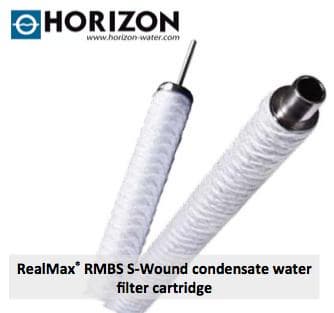 RMBS S-Wound condensate water filter cartridg