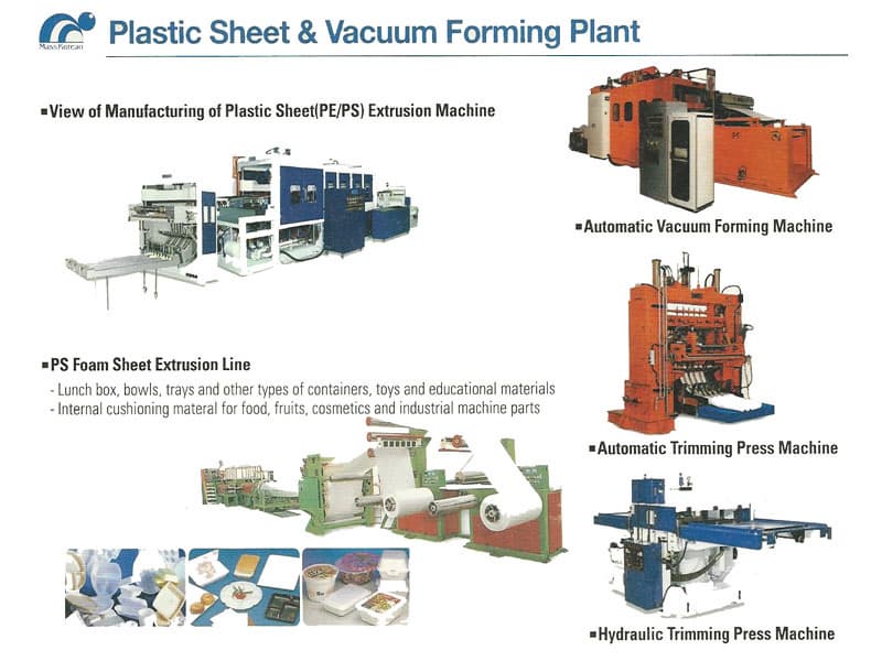 Plastic Sheet & Vacuum Forming Plant