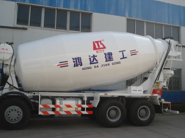 8/9/10/12/14/16m3 concrete mixer truck