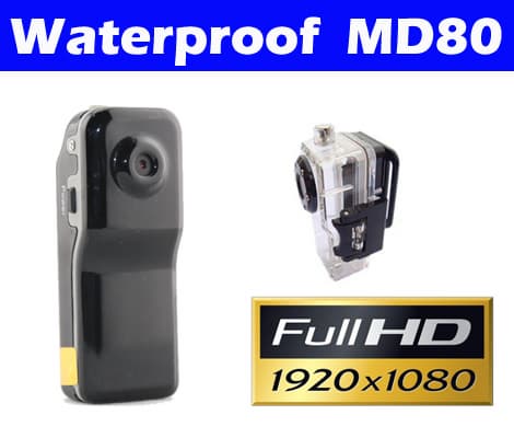 Mini DV 1080P waterproof Mini Action Camera
