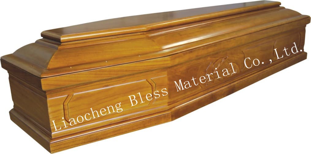 European style coffin Bless-E003