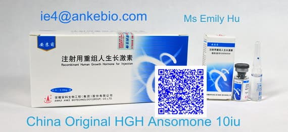 Authentic HGH ANSOMONE Injection 4iu 10iu for Bodybuilding