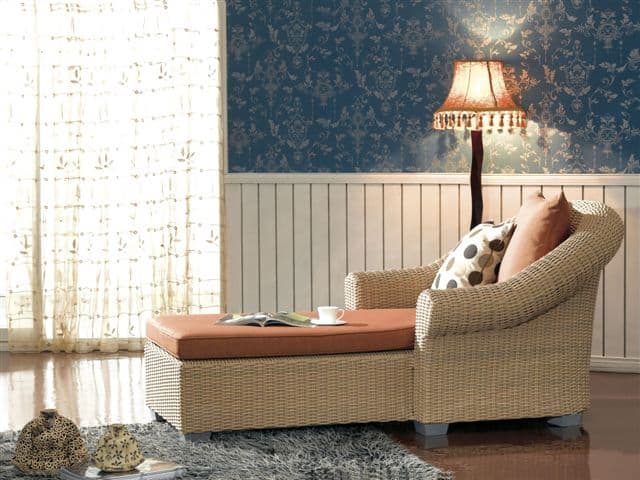Leisure furniture-rattan/wicker lounge sofa (L680)