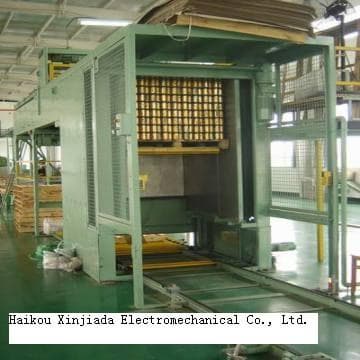 Automatic high speed palletizer for empty tin/iron can