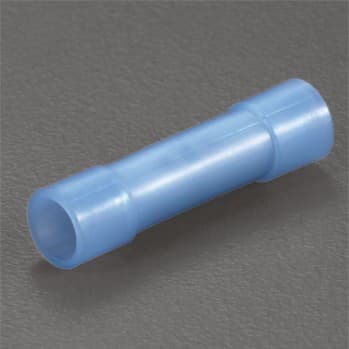 Nylon insulated butt splice connector