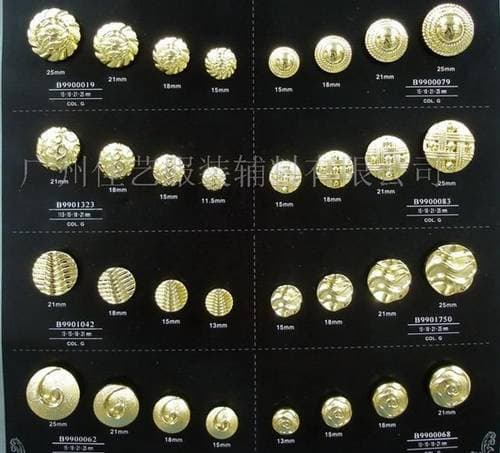 abs electroplating buttons