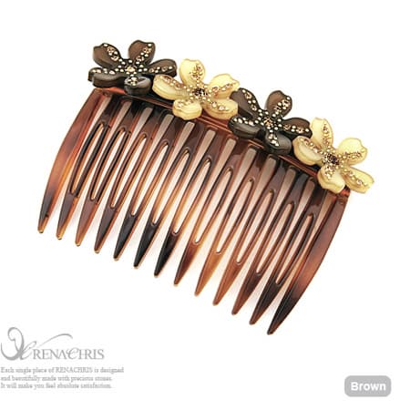 Angel Flower hair comb