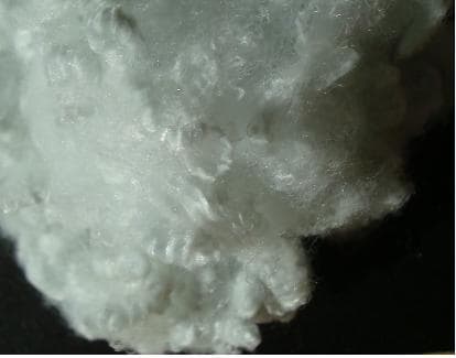 Regenerated 100% polyester staple fiber solid regular non-siliconized.