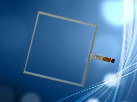 5 wire resistive touch panel