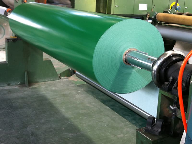 conveyor belt ,2.0mm green pvc belt