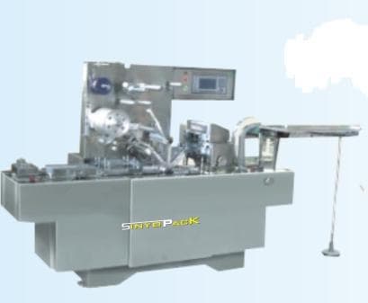 Cosmetics 3D cellophane packing machine