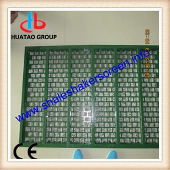 Drilling fluid shale shaker screen