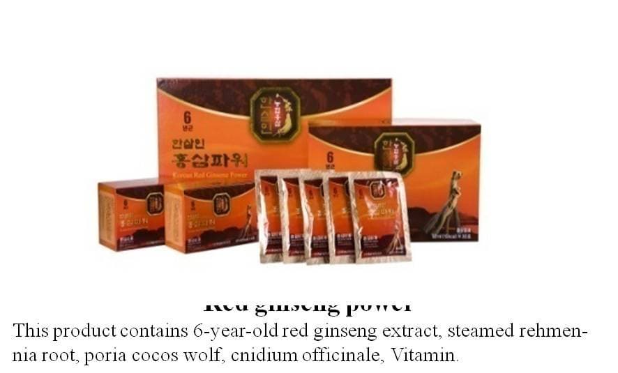 Red ginseng power