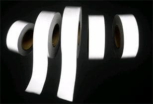 4900 High Performance Reflective Silver Sew-on Trim