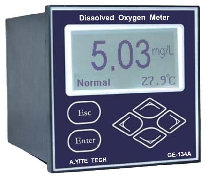 GE-134 Dissolved Oxygen Analyzer Monitor Meter