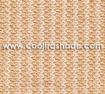 PE Knitted Shade Net (Mono Filament + Tape Yarn) 325gsm