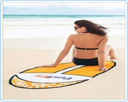 microfiber suede printed beach towel