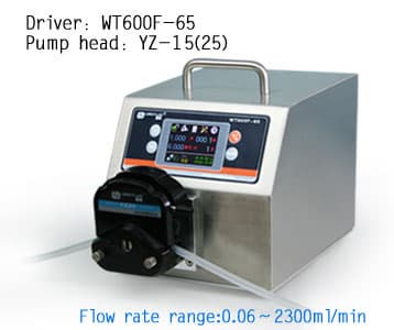 WT600F-65 intelligent peristaltic pump -IP65
