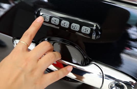 Keyless entry keypad / vehicle digital door lock