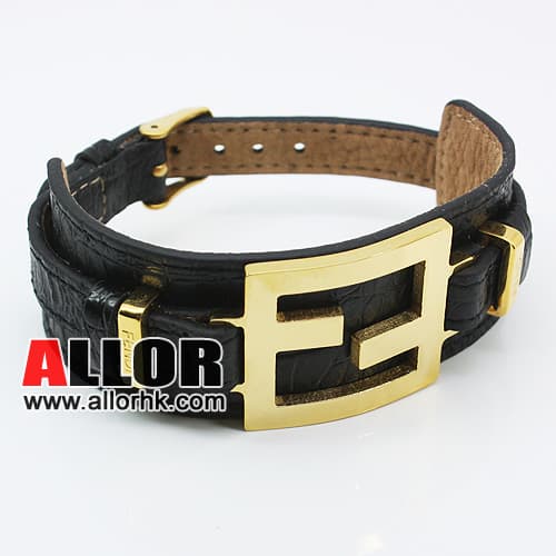 Genuine cord leather bracelet wholesale for men