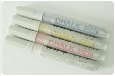 Blackboard marker (chalk pen) -- patented liquid formula