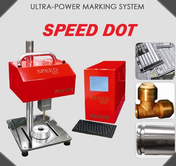 Speed dot : Speedy CNC dot peen marking machine